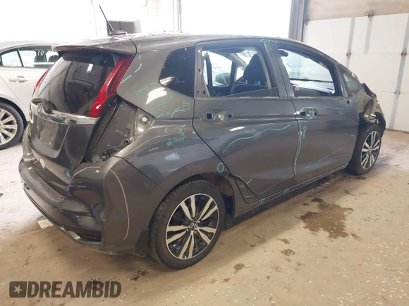 2020 Honda Fit EX with VIN 3HGGK5H88LM724022, listed as a IAAI auction lot 42296250 with 60,453 mi miles and . Bid and sale history available at DreamBid. Image 4.