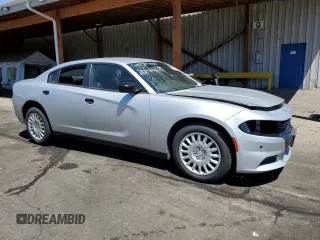 2019 Dodge Charger Police with VIN 2C3CDXKT4KH647831, listed as a Copart auction lot 61193225 with 35,515 mi miles and Clean title. Bid and sale history available at DreamBid. Image 4.