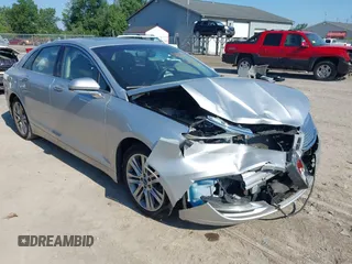 2014 Lincoln MKZ Hybrid with VIN 3LN6L2LU5ER822663, listed as a IAAI auction lot 42656735 with 122,025 mi miles and . Bid and sale history available at DreamBid. Image 1.