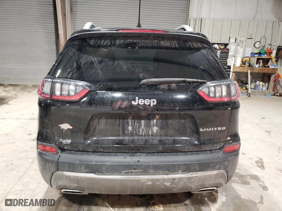 2019 Jeep Cherokee Limited with VIN 1C4PJLDX3KD144240, listed as a Copart auction lot 45126225 with 88,134 mi miles and Salvage Title. Bid and sale history available at carsss.com. Image 6.