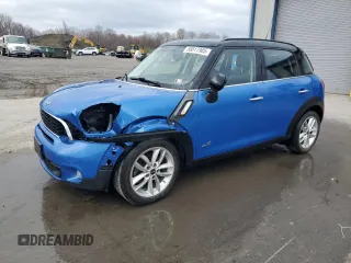 2013 MINI Countryman S ALL4 with VIN WMWZC5C59DWP32971, listed as a Copart auction lot 50817905 with 134,995 mi miles and Salvage Title. Bid and sale history available at DreamBid. Image 1.