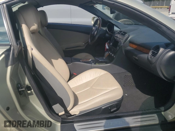 2010 Mercedes-Benz SLK-Class SLK 300 with VIN WDBWK5EA5AF229435, listed as a Copart auction lot 68993834 with 0 mi miles and Salvage Title. Bid and sale history available at carsss.com. Image 10.