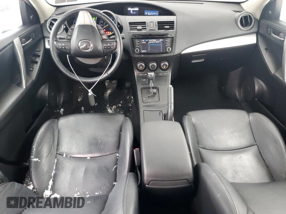 2013 Mazda 3 i Grand Touring with VIN JM1BL1WP9D1798976, listed as a Copart auction lot 86048474 with 70,410 mi miles and Salvage Title. Bid and sale history available at carsss.com. Image 8.