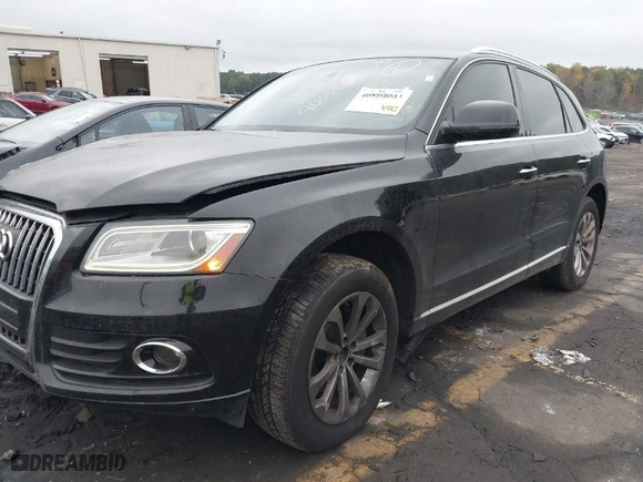 2017 Audi Q5 Premium with VIN WA1C2AFPXHA042211, listed as a IAAI auction lot 40800003 with 61,771 mi miles. Bid and sale history available at carsss.com. Image 2.