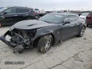 2018 Chevrolet Camaro 1SS with VIN 1G1FF1R76J0134018, listed as a Copart auction lot 47239105 with 122,563 mi miles and Salvage Title. Bid and sale history available at carsss.com. Image 1.