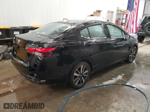 2021 Nissan Versa SV with VIN 3N1CN8EV5ML849604, listed as a Copart auction lot 42755325 with 89,119 mi miles and Clean title. Bid and sale history available at DreamBid. Image 3.