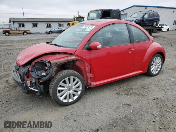 2008 Volkswagen New Beetle Coupe S with VIN 3VWRW31C58M525710, listed as a Copart auction lot 78014914 with 184,458 mi miles and Salvage Title. Bid and sale history available at carsss.com. Image 1.