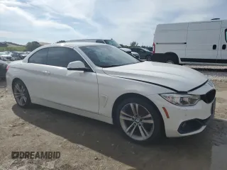 2016 BMW 4 Series 428i xDrive with VIN WBA3T1C52GP822072, listed as a Copart auction lot 87244184 with 80,946 mi miles and Salvage title. Bid and sale history available at DreamBid. Image 4.