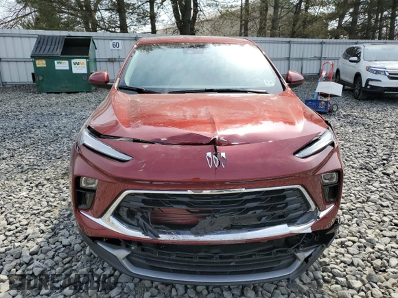 2024 Buick Encore GX Preferred with VIN KL4AMBS27RB011236, listed as a Copart auction lot 48863745 with 7,054 mi miles and Salvage title. Bid and sale history available at DreamBid. Image 5.