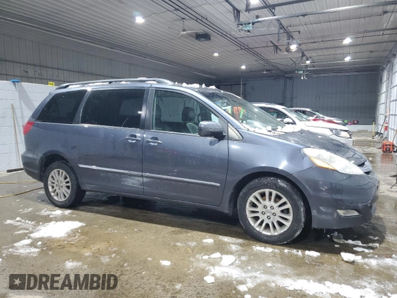 2009 Toyota Sienna XLE with VIN 5TDBK22C89S025731, listed as a Copart auction lot 43915875 with 143,703 mi miles and Salvage Title. Bid and sale history available at DreamBid. Image 4.