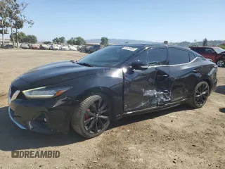 2019 Nissan Maxima SR z VIN 1N4AA6AV7KC362686, wystawiony jako Copart lot #61934025 z przebiegiem 92 191 mil mil oraz Szkoda całkowita • Salvage title. Historia ofert i sprzedaży dostępna na DreamBid. Obrazek 1.