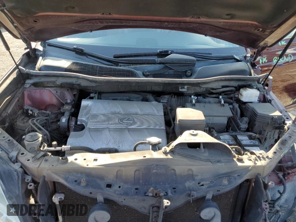 2013 Lexus RX 350 with VIN 2T2ZK1BA1DC097083, listed as a Copart auction lot 61026375 with 119,002 mi miles and Salvage title. Bid and sale history available at DreamBid. Image 12.