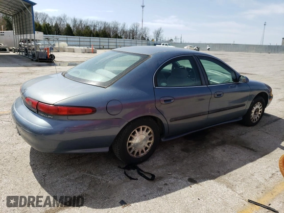 1999 Mercury Sable GS with VIN 1MEFM50U1XA653292, listed as a Copart auction lot 51307905 with 210,945 mi miles and Salvage title. Bid and sale history available at DreamBid. Image 3.
