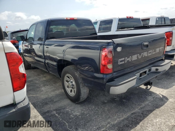 2005 Chevrolet Silverado 1500 LS with VIN 2GCEC19V351362384, listed as a Copart auction lot 54564485 with 78,349 mi miles and Salvage Title. Bid and sale history available at DreamBid. Image 2.