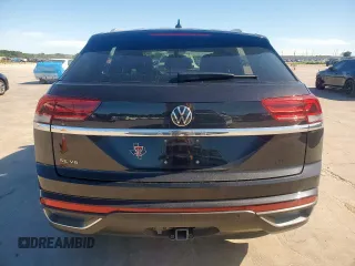 2022 Volkswagen Atlas SE with VIN 1V2WE2CA5NC200212, listed as a Copart auction lot 57658035 with 49,223 mi miles and Salvage title. Bid and sale history available at DreamBid. Image 6.