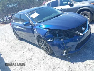2017 Nissan Sentra S with VIN 3N1AB7APXHY204652, listed as a IAAI auction lot 41803820 with 109,990 mi miles and . Bid and sale history available at DreamBid. Image 1.