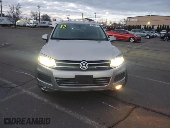 2012 Volkswagen Touareg with VIN WVGFG9BPXCD004442, listed as a Copart auction lot 41466935 with 98,956 mi miles and Clean title. Bid and sale history available at DreamBid. Image 5.