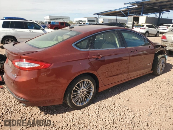 2014 Ford Fusion SE Hybrid with VIN 3FA6P0LU3ER366682, listed as a Copart auction lot 44687185 with 60,440 mi miles and Salvage Title. Bid and sale history available at DreamBid. Image 3.