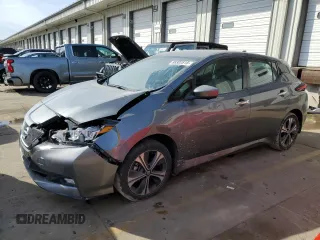 2020 Nissan LEAF SV Plus with VIN 1N4BZ1CP3LC307815, listed as a Copart auction lot 88302815 with 49,942 mi miles and Salvage Title. Bid and sale history available at DreamBid. Image 1.