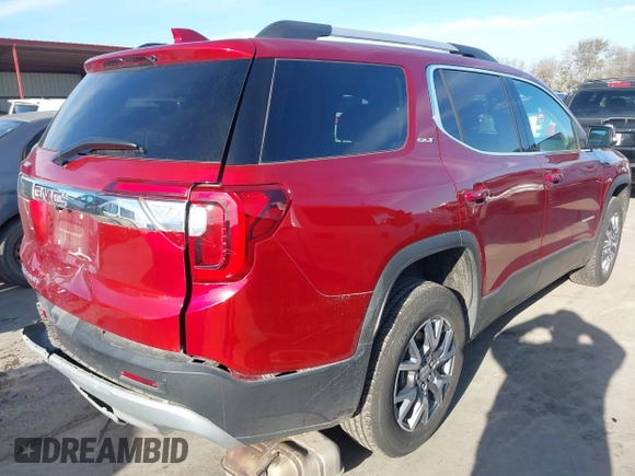 2023 GMC Acadia SLT with VIN 1GKKNML45PZ116398, listed as a IAAI auction lot 41317350 with 45,628 mi miles and . Bid and sale history available at DreamBid. Image 4.
