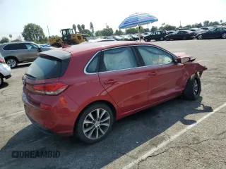 2019 Hyundai Elantra GT with VIN KMHH35LE9KU102791, listed as a Copart auction lot 71673744 with 93,191 mi miles and Salvage Title. Bid and sale history available at carsss.com. Image 3.