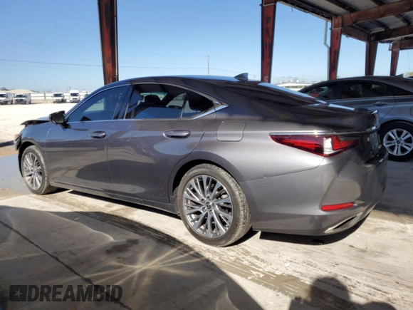 2021 Lexus ES with VIN 58ADZ1B19MU085328, listed as a Copart auction lot 48562365 with 29,732 mi miles and Salvage Title. Bid and sale history available at carsss.com. Image 2.