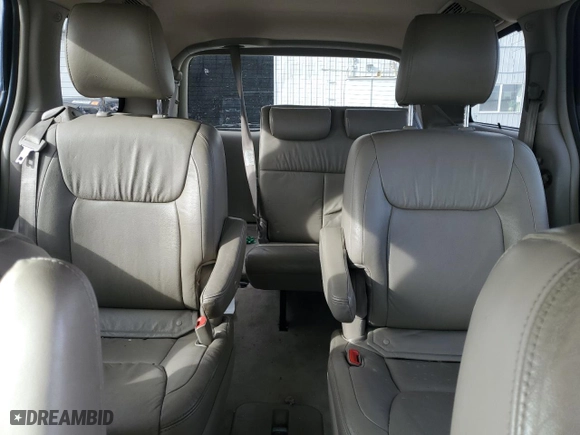 2009 Toyota Sienna XLE with VIN 5TDZK22C39S239265, listed as a Copart auction lot 85330824 with 0 mi miles and Salvage Title. Bid and sale history available at carsss.com. Image 10.