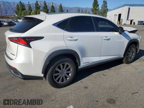 2018 Lexus NX 300h with VIN JTJBJRBZ0J2094972, listed as a Copart auction lot 79099964 with 90,643 mi miles and Salvage title. Bid and sale history available at DreamBid. Image 3.