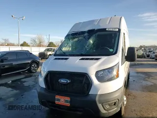 2022 Ford Transit Cargo with VIN 1FTBR3U86NKA65026, listed as a Copart auction lot 48978285 with 57,922 mi miles and Salvage title. Bid and sale history available at DreamBid. Image 14.