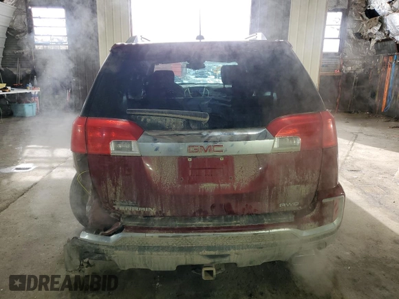 2017 GMC Terrain SLE with VIN 2GKFLTE37H6186164, listed as a Copart auction lot 47924765 with 56,129 mi miles and Salvage Title. Bid and sale history available at carsss.com. Image 6.