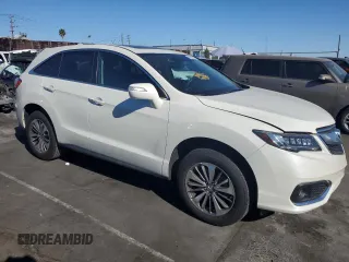 2018 Acura RDX w/Advance Pkg with VIN 5J8TB3H71JL012623, listed as a Copart auction lot 88931615 with 106,632 mi miles and Salvage Title. Bid and sale history available at carsss.com. Image 4.