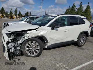 2021 Toyota RAV4 XLE Premium with VIN 2T3C1RFV1MW180625, listed as a Copart auction lot 51799175 with 63,692 mi miles and Salvage title. Bid and sale history available at DreamBid. Image 1.