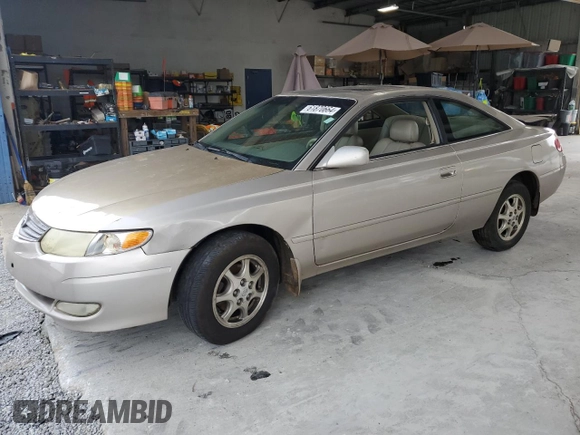 2003 Toyota Solara SE with VIN 2T1CE22P93C025817, listed as a Copart auction lot 61870664 with Not Provided miles and Salvage Title. Bid and sale history available at carsss.com. Image 1.