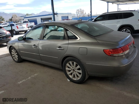 2009 Hyundai Azera GLS with VIN KMHFC46D29A360151, listed as a Copart auction lot 47944885 with 103,850 mi miles and Clean Title. Bid and sale history available at carsss.com. Image 2.