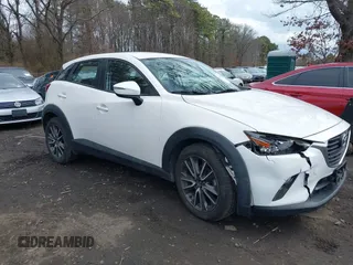 2017 Mazda CX-3 Touring with VIN JM1DKFC76H0172634, listed as a IAAI auction lot 41736544 with 48,585 mi miles. Bid and sale history available at carsss.com. Image 13.
