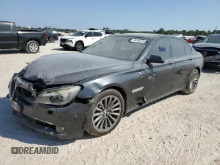 2009 BMW 7 Series 750i with VIN WBAKA83559CY33877, listed as a Copart auction lot 76029274 with 66,622 mi miles and Salvage Title. Bid and sale history available at DreamBid. Image 1.