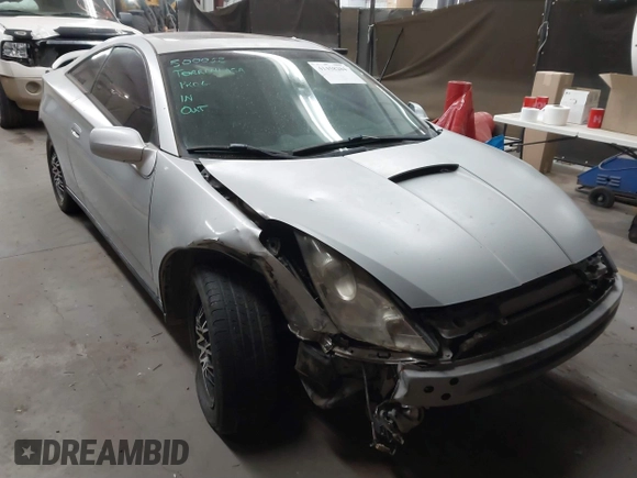 2004 Toyota Celica GT z VIN JTDDR32TX40167973, wystawiony jako IAAI lot #41458284 z przebiegiem 203 384 mil mil oraz . Historia ofert i sprzedaży dostępna na DreamBid. Obrazek 1.