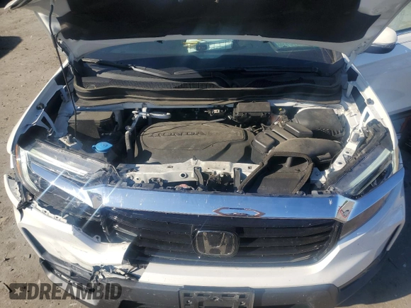 2022 Honda Ridgeline RTL-E with VIN 5FPYK3F70NB006495, listed as a Copart auction lot 57756735 with 43,874 mi miles and Salvage title. Bid and sale history available at DreamBid. Image 11.