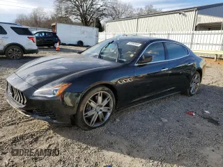 2018 Maserati Quattroporte S Q4 with VIN ZAM56YRAXJ1295100, listed as a Copart auction lot 42092804 with Not Provided miles. Bid and sale history available at carsss.com. Image 1.