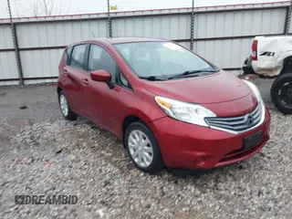 2016 Nissan Note S with VIN 3N1CE2CP3GL388733, listed as a IAAI auction lot 41140316 with 59,989 mi miles and . Bid and sale history available at DreamBid. Image 1.