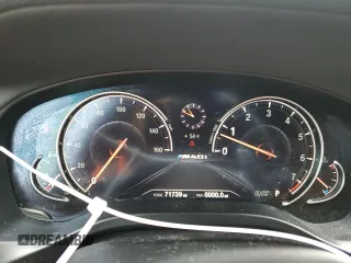 2019 BMW X3 M40i with VIN 5UXTS3C55K0Z07974, listed as a Copart auction lot 52582205 with 71,739 mi miles and Salvage Title. Bid and sale history available at DreamBid. Image 9.
