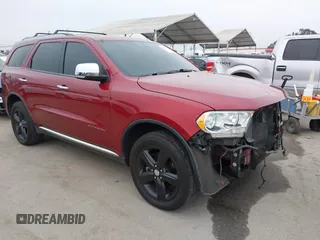 2013 Dodge Durango Citadel z VIN 1C4RDJEGXDC669937, wystawiony jako IAAI lot #42105204 z przebiegiem 153 015 mil mil oraz . Historia ofert i sprzedaży dostępna na DreamBid. Obrazek 1.