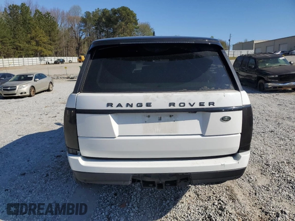 2016 Land Rover Range Rover HSE z VIN SALGS2KF7GA244473, wystawiony jako Copart lot #50441615 z przebiegiem 98 696 mil mil oraz Szkoda całkowita • Salvage title. Historia ofert i sprzedaży dostępna na DreamBid. Obrazek 6.