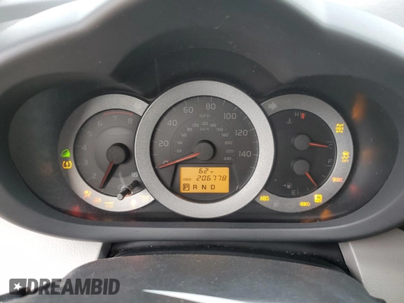 2010 Toyota RAV4 Limited with VIN JTMDK4DV9AD012179, listed as a Copart auction lot 58740365 with 206,778 mi miles and Salvage title. Bid and sale history available at DreamBid. Image 9.