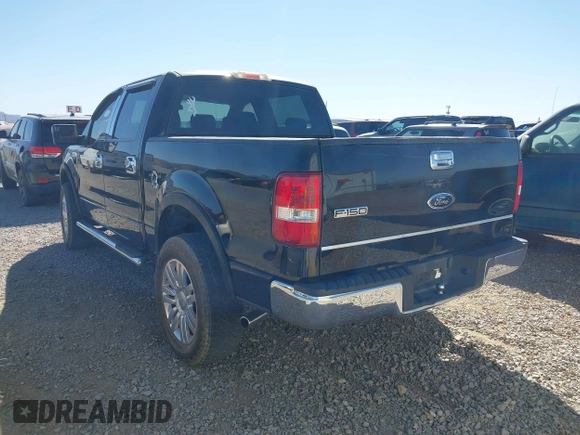 2005 Ford F-150 XLT with VIN 1FTRW12W85KC74796, listed as a IAAI auction lot 41761901 with 235,009 mi miles. Bid and sale history available at carsss.com. Image 3.