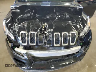2017 Jeep Cherokee Latitude with VIN 1C4PJLCB7HW643173, listed as a Copart auction lot 62900685 with 108,531 mi miles and Salvage title. Bid and sale history available at DreamBid. Image 12.