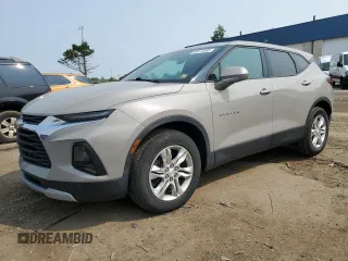 2021 Chevrolet Blazer LT с VIN 3GNKBHRS1MS567393, выставлен на аукционе Copart как лот 59411855 с пробегом 53 127 миль миль и Списание • Salvage title. История ставок и продаж доступна на DreamBid. Изображение 1.