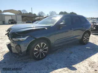 2024 Volvo XC60 Plus Dark Theme with VIN YV4L12RL2R1762432, listed as a Copart auction lot 48196165 with 8,932 mi miles and Salvage Title. Bid and sale history available at carsss.com. Image 1.