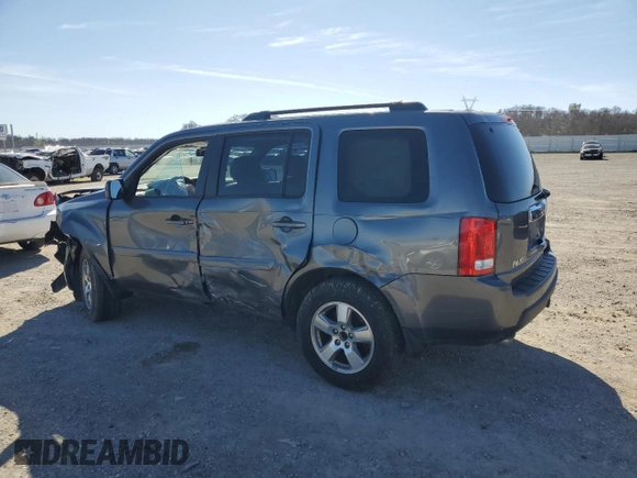 2011 Honda Pilot EX-L with VIN 5FNYF3H67BB030564, listed as a Copart auction lot 46863995 with 204,027 mi miles and Salvage Title. Bid and sale history available at carsss.com. Image 2.