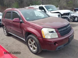 2007 Chevrolet Equinox LT z VIN 2CNDL73F576049032, wystawiony jako IAAI lot #42104745 z przebiegiem 140 631 mil mil oraz . Historia ofert i sprzedaży dostępna na DreamBid. Obrazek 1.
